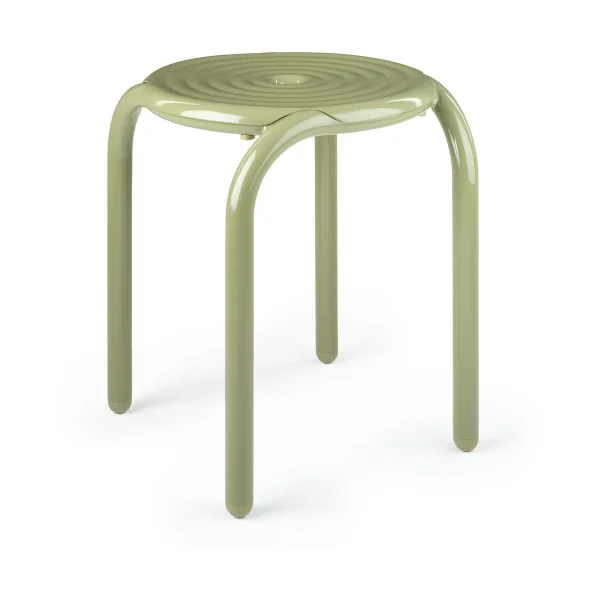 Tom Dixon Groove stool 45 cm Moss