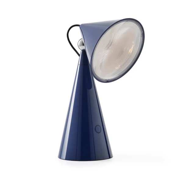 Tom Dixon Pose Portable LED table lamp Indigo