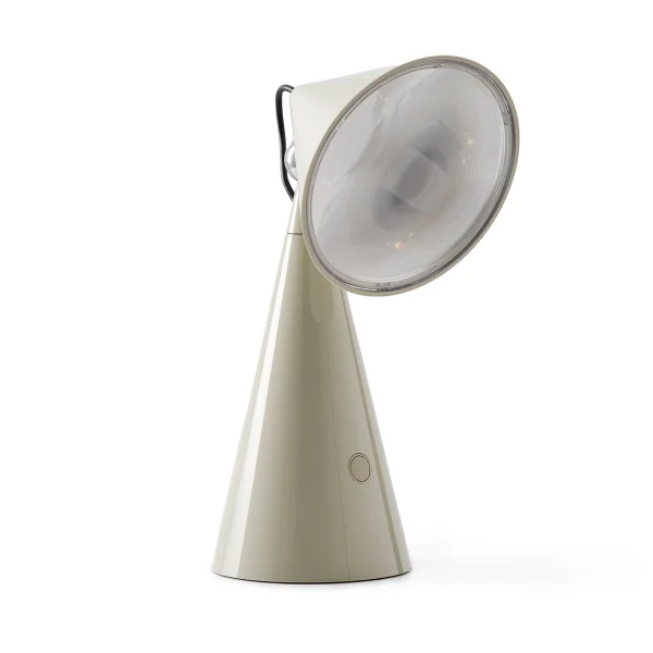 Tom Dixon Pose Portable LED table lamp Putty