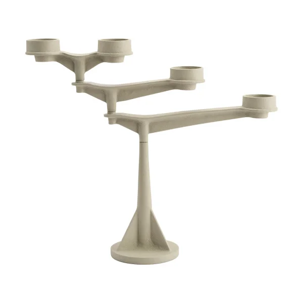 Tom Dixon Spin candle holder mini Putty