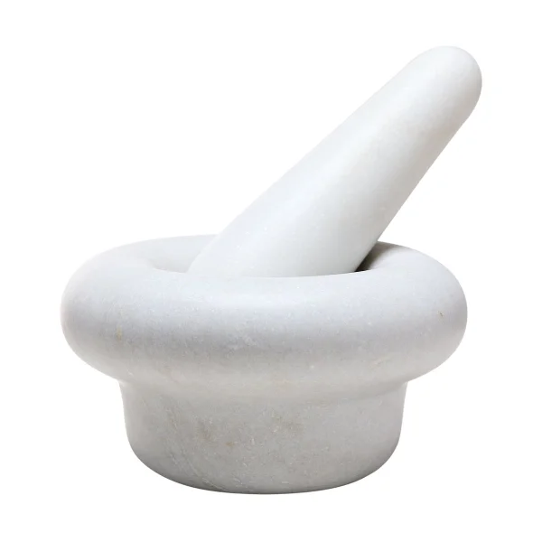 Tom Dixon Stone mortar Ø20 cm White marble