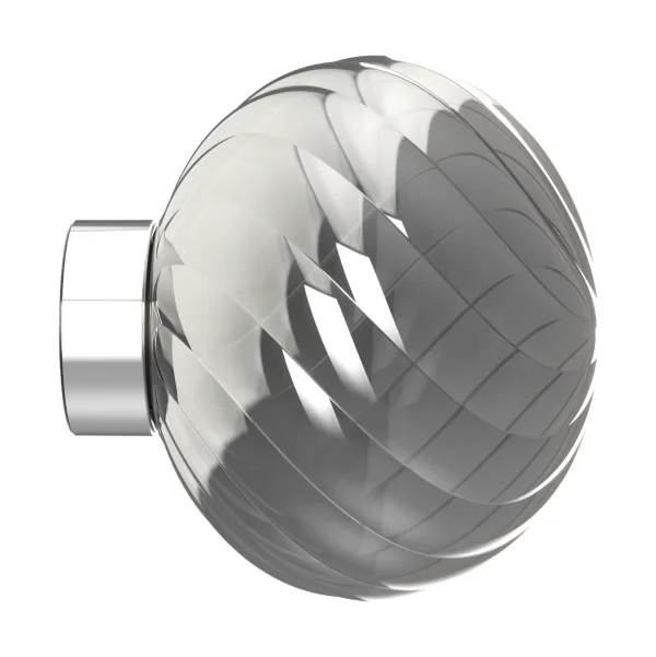 Tom Dixon Whirl wall lamp Ø30 cm Silver