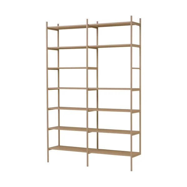TÔNN furniture Portal bookcase, Camel, 158 cm