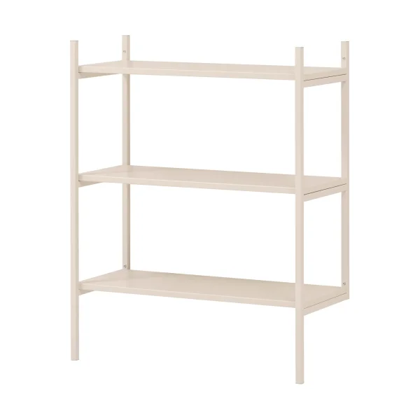 TÔNN furniture Portal bookcase small, Off white, 80 cm