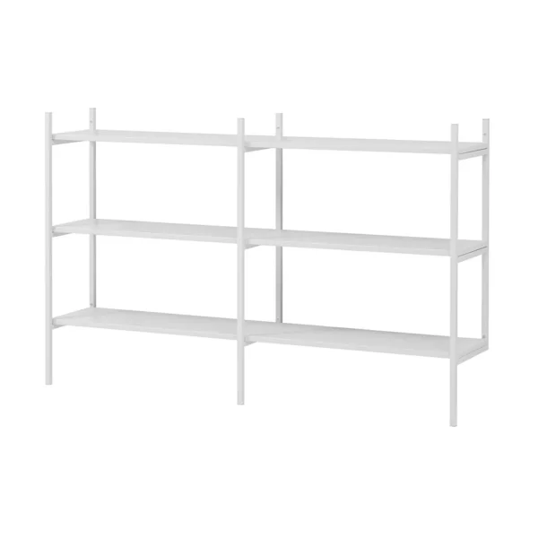 TÔNN furniture Portal bookcase small, White, 158 cm