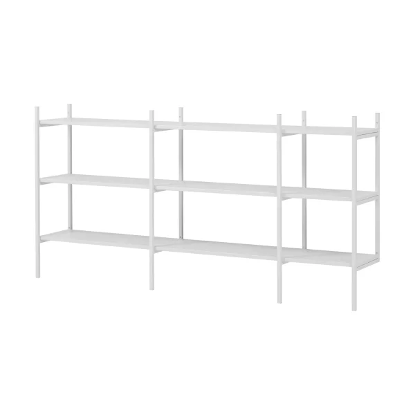 TÔNN furniture Portal bookcase small, White, 201 cm