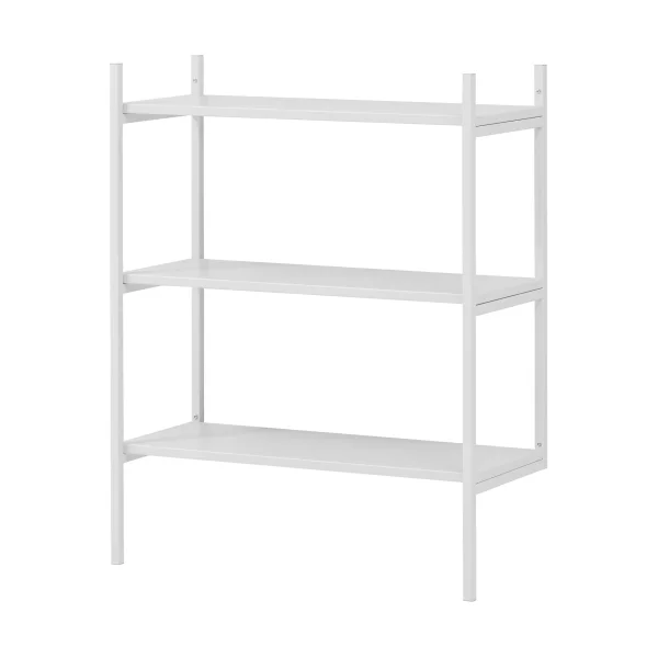 TÔNN furniture Portal bookcase small, White, 80 cm