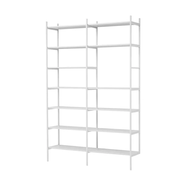 TÔNN furniture Portal bookcase, White, 158 cm