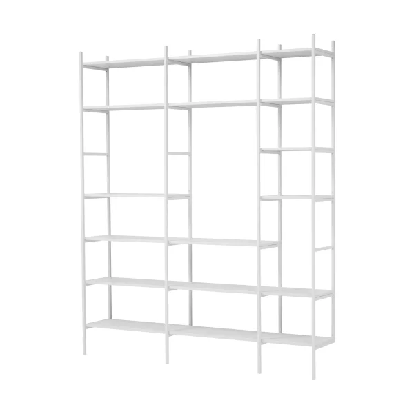TÔNN furniture Portal bookcase, White, 201 cm