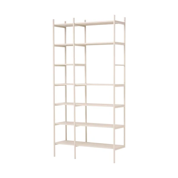 TÔNN furniture Portal bookshelf 123 cm - Off-white