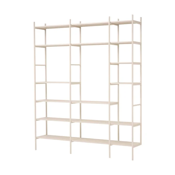 TÔNN furniture Portal bookshelf 201 cm - Off-white