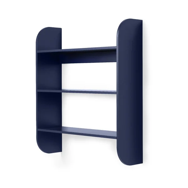 TÔNN furniture Strapats wall shelf 62x73,6 cm Midnight blue