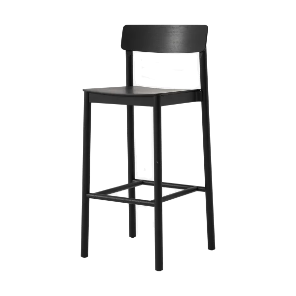 &Tradition Betty TK16 Bar Chair 75 cm Black lacquered ash