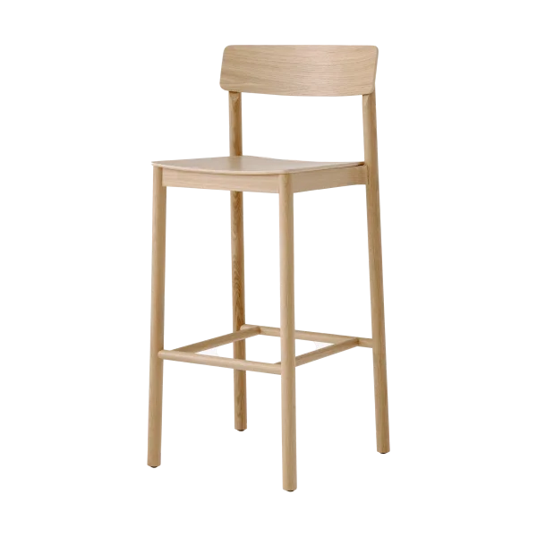 &Tradition Betty TK16 Bar Chair 75 cm Laquered solid oak