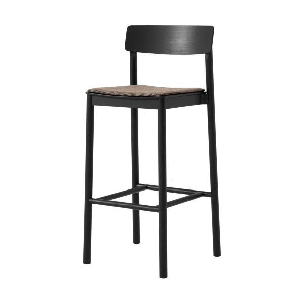 &Tradition Betty TK17 Bar Chair 75 cm Fuse 0351-black laquered ash