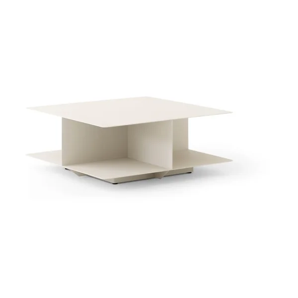 &Tradition Develius EV3 coffee table Steel ivory, Ø89x40 cm