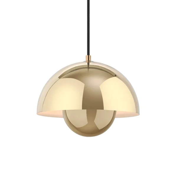 &Tradition Flowerpot VP1 pendant lamp Brass-plated