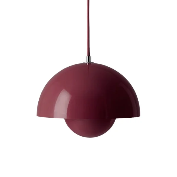 &Tradition Flowerpot VP1 pendant lamp Dark plum