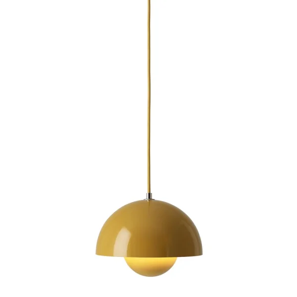 &Tradition Flowerpot VP1 pendant lamp mustard yellow
