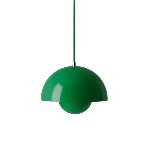 &Tradition Flowerpot VP1 pendant lamp Signal green