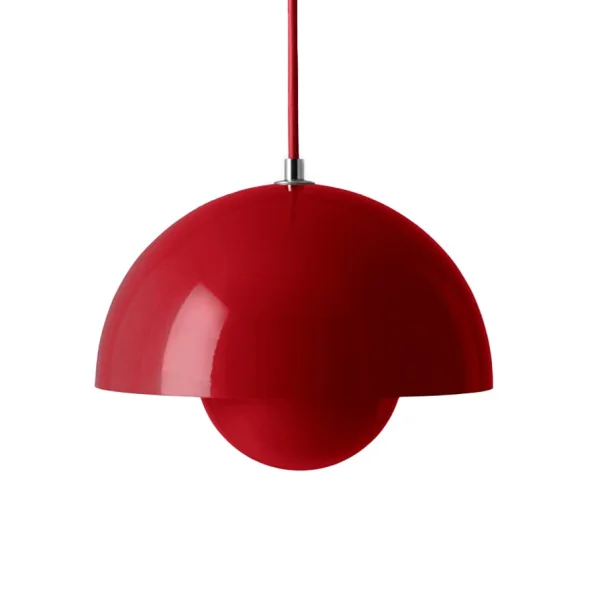 &Tradition Flowerpot VP1 pendant lamp Vermilion red