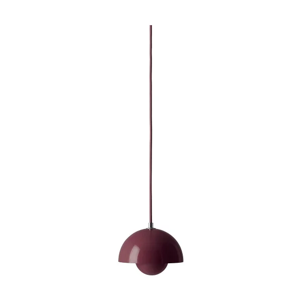 &Tradition Flowerpot VP10 pendant Dark plum