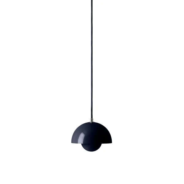 &Tradition Flowerpot VP10 pendant lamp Steel blue