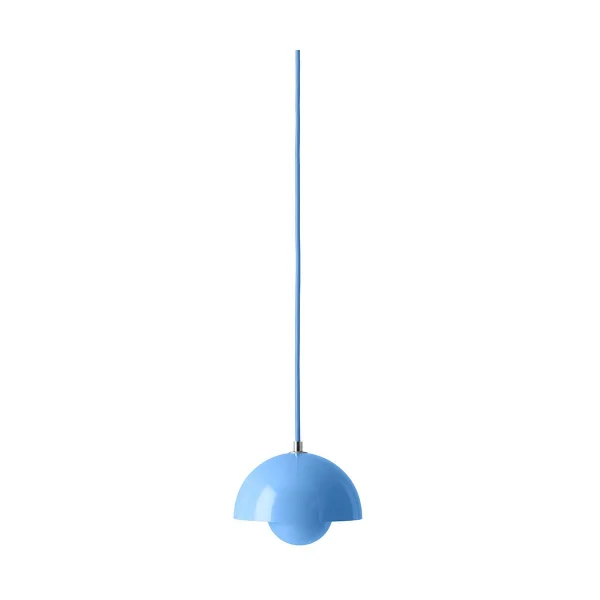 &Tradition Flowerpot VP10 pendant lamp Swim blue