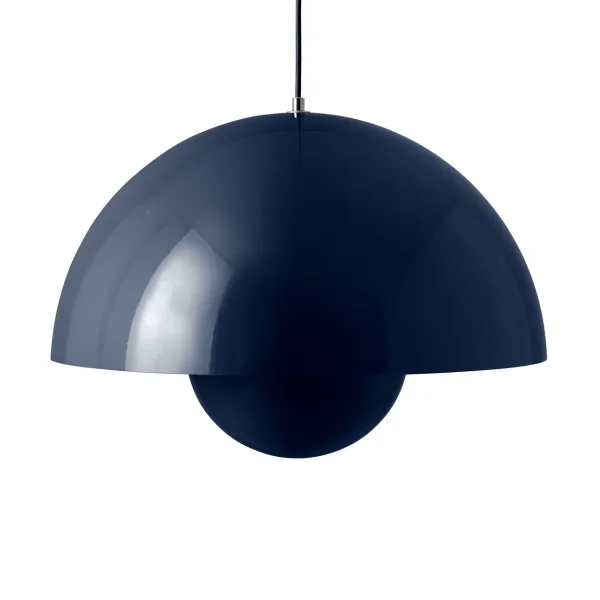 &Tradition Flowerpot VP2 pendant lamp big Steel blue