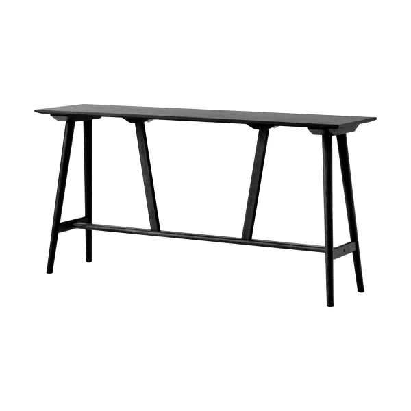 &Tradition In Between SK25 Counter Table 190x50x95 cm Black laquered oak