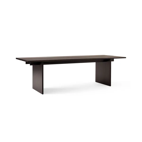 &Tradition Ita OS2 dining table 95x260 cm Dark stained oak
