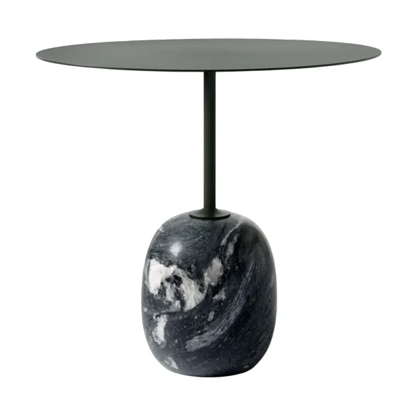 &Tradition Lato LN9 side table Deep green-verde grigio, 40x50x45 cm
