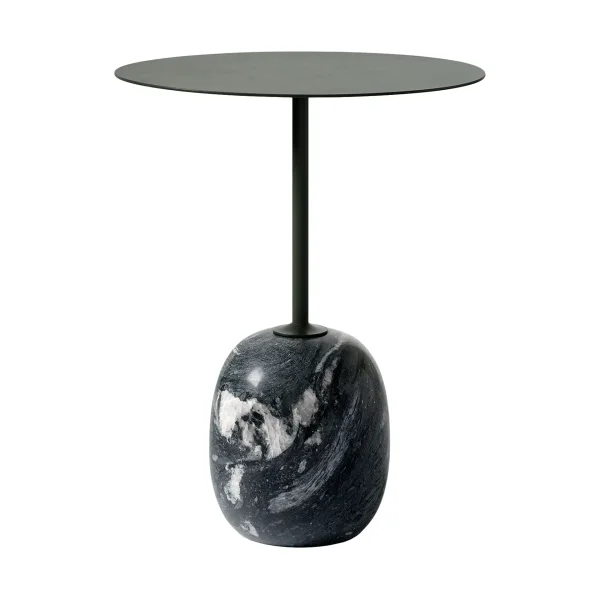 &Tradition Lato side table LN8 Deep green-verde grigio, Ø40x50 cm