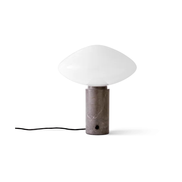 &Tradition Mist AP17 table lamp Ø37 cm Grigio Caldo-opal glass