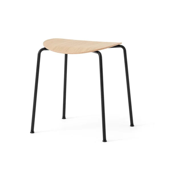 &Tradition Pavilion AV36 stool Black-lacquered oak