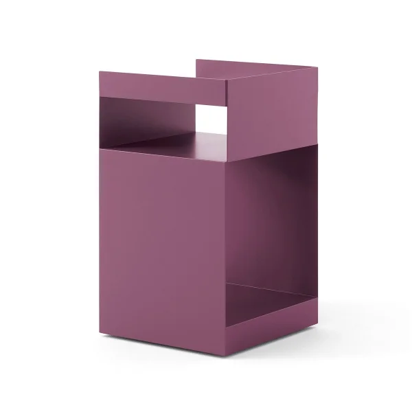 &Tradition Rotate SC73 serving trolley Dark plum