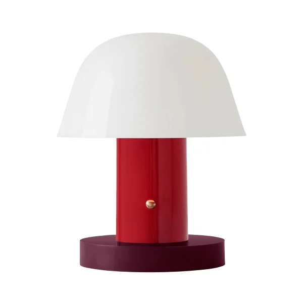 &Tradition Setago JH27 table lamp Maroon-grape
