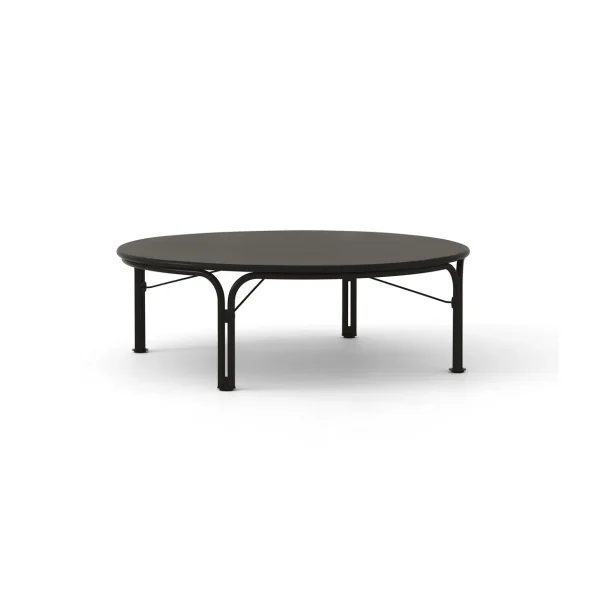 &Tradition Thorvald SC109 coffee table Warm black, Ø115 cm