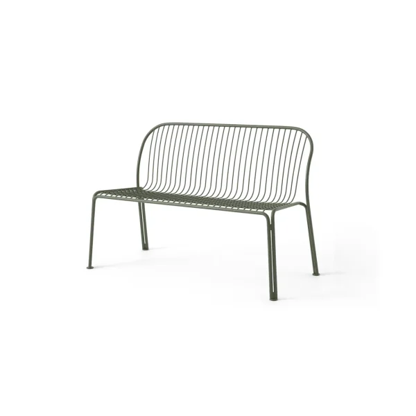 &Tradition Thorvald SC111 bench Bronze green, 129 cm