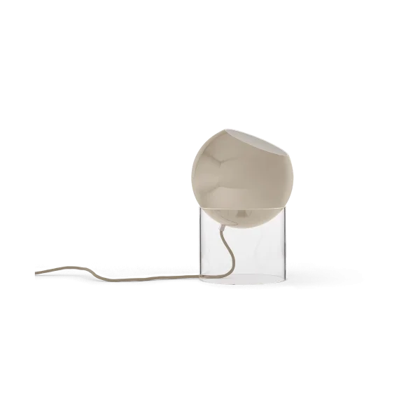 &Tradition Topan VP13 table lamp 31,5 cm Clear-grey beige