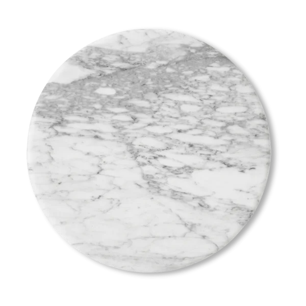 &Tradition Wire Stool VP11 tabletop Ø38 cm Marble Bianco Carrara