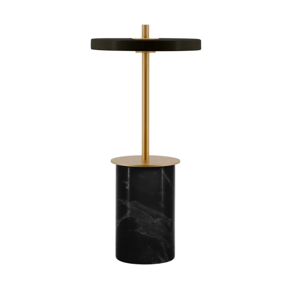 Umage Asteria Move Mini table lamp Ø12x25,5 cm Black marble