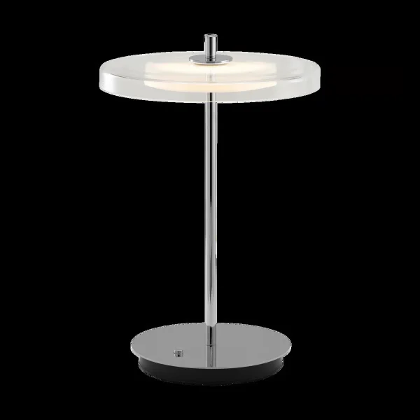 Umage Asteria Move table lamp Glass-polished steel