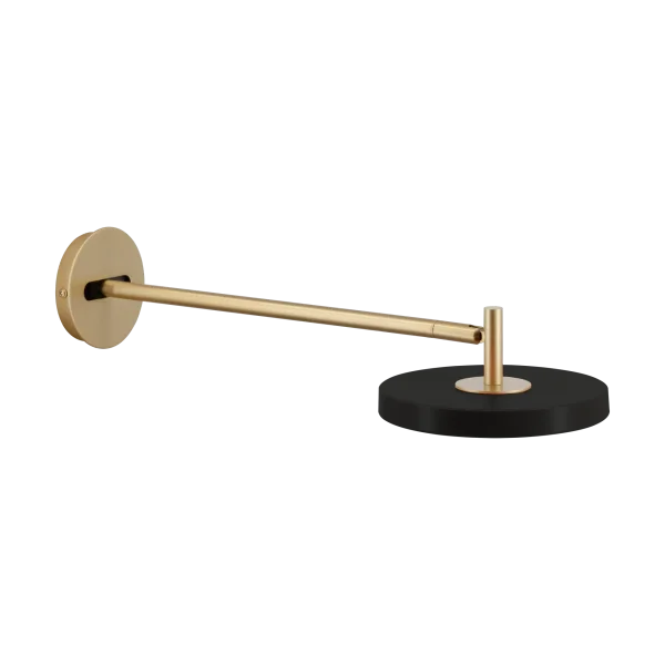 Umage Asteria Wall wall lamp Long, Black-brass