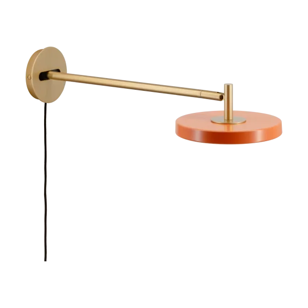 Umage Asteria Wall wall lamp Long, Nuance orange-brass