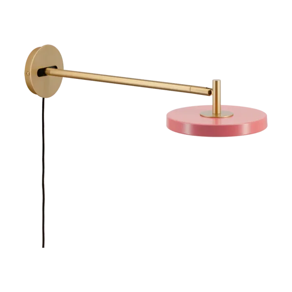 Umage Asteria Wall wall lamp Long, Nuance rose-brass