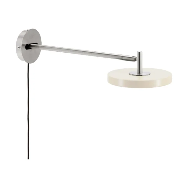 Umage Asteria Wall wall lamp Long, Pearl white-chrome