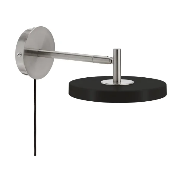 Umage Asteria Wall wall lamp Short, Black-chrome