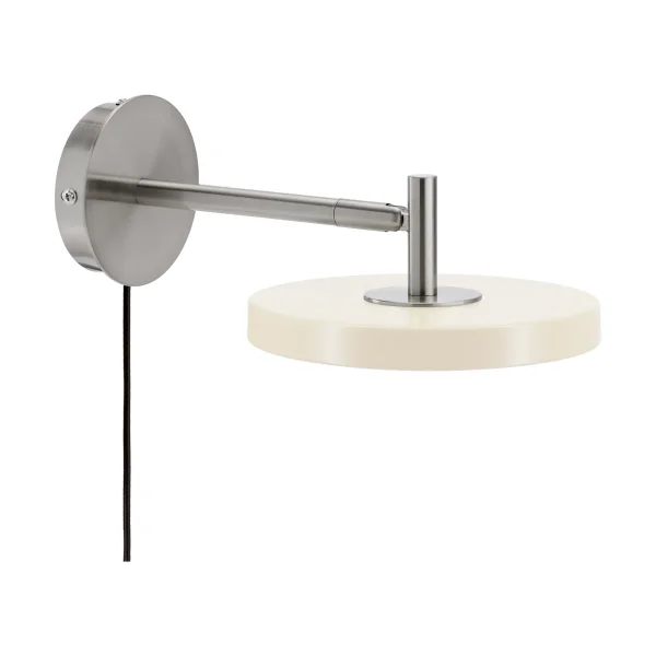 Umage Asteria Wall wall lamp Short, Pearl white-chrome