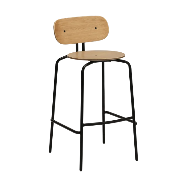 Umage Curious bar stool 75 cm Oak-black